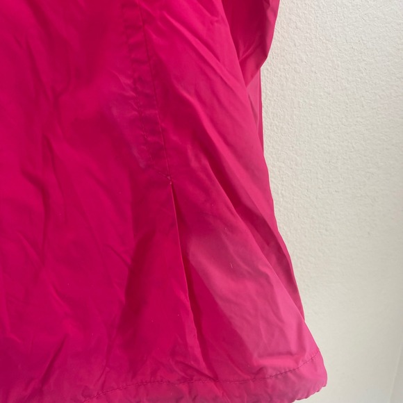 Columbia Windbreaker Jacket Womens XL Pink Full Zip Hooded Lightweight Gorpcore - Picture 8 of 9